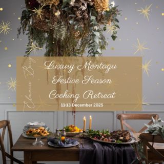 ✨ A Festive Escape to Montagu ✨

Join me for a luxury festive cooking retreat at @inabundance.co.za Guesthouse, set in the heart of magical Montagu.

Indulge in a 2-night stay (11–13 December) where you’ll immerse yourself in the magic of the festive season. 

Enjoy a Christmas Dinner Masterclass, Festive Table Setting Workshop as well as a New Year’s Eve Celebration Menu Demo.

Create, connect and celebrate in style — the perfect way to welcome the festive season. 🌿🎄

💫 R8800 per person | Spaces limited
Bookings through: 
info@inabundance.co.za
082 047 0817

#elmarieberrycookingclasses #montagucookingweekend #inabundance #christmascookingclass
