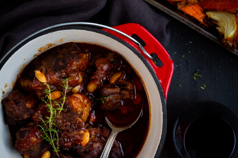 Oven Baked Pinotage Oxtail