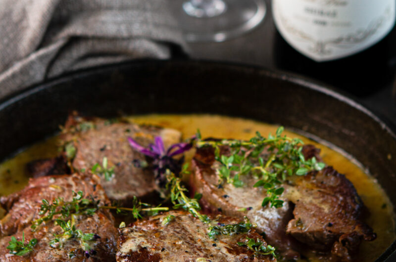 Creamy Thyme & Lavender Beef Fillet