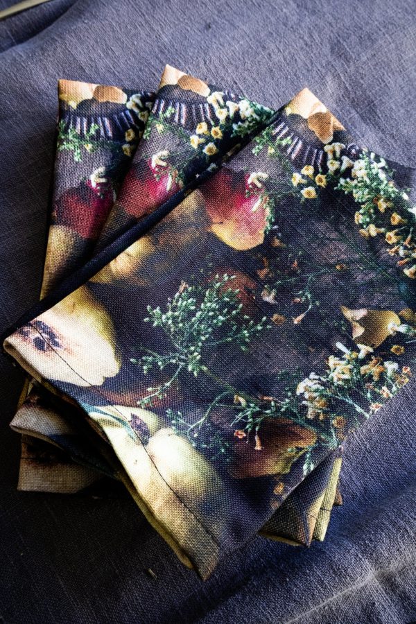 Flower Quince Napkins (6) - Image 6