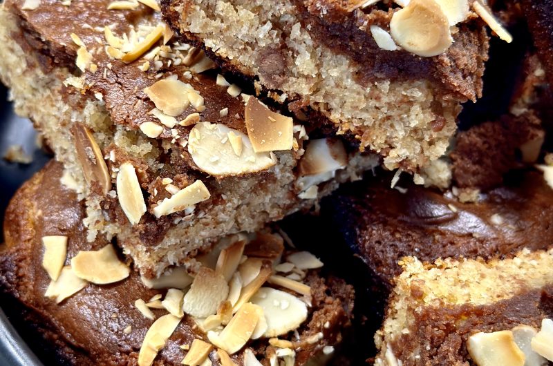 Gluten free Chocolate Almond Squares